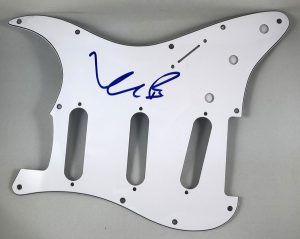 Kevin Bacon Signed Electric PickGuard Footloose Bacon Bros 3