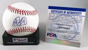 New York Yankees Estevan Florial Signed Baseball PSA/DNA
