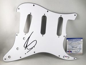 Nicky Jam Signed Electric PickGuard PSA/DNA