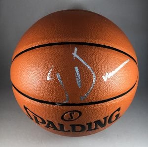 Detroit Pistons Joe Dumars Signed Basketball