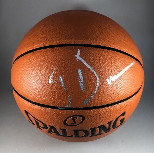 Detroit Pistons Joe Dumars Signed Basketball