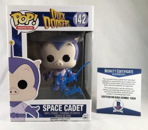 Bob Bergen Signed Funko Pop Beckett BAS Duck Dodgers Space Cadet 142