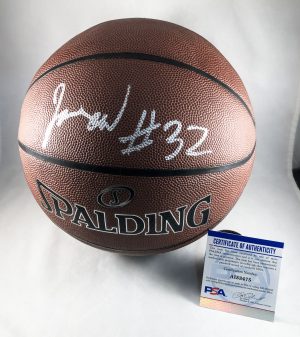 Golden State Warriors James Wiseman Signed Basketball PSA/DNA