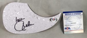 Reba McEntire Signed Acoustic PickGuard Country Music PSA/DNA