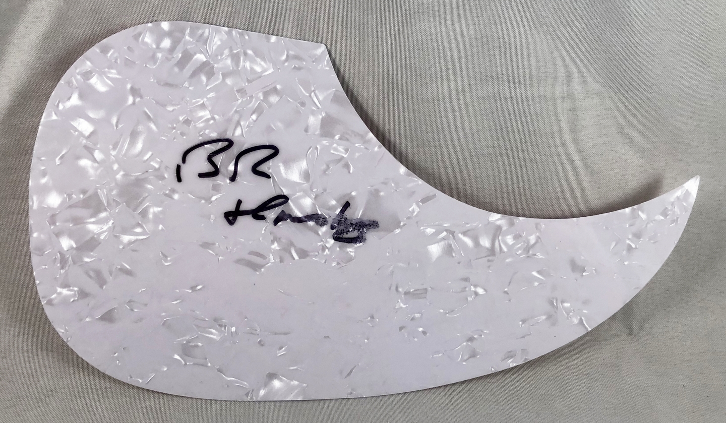 Bruce Hornsby Signed Acoustic PickGuard PSA/DNA