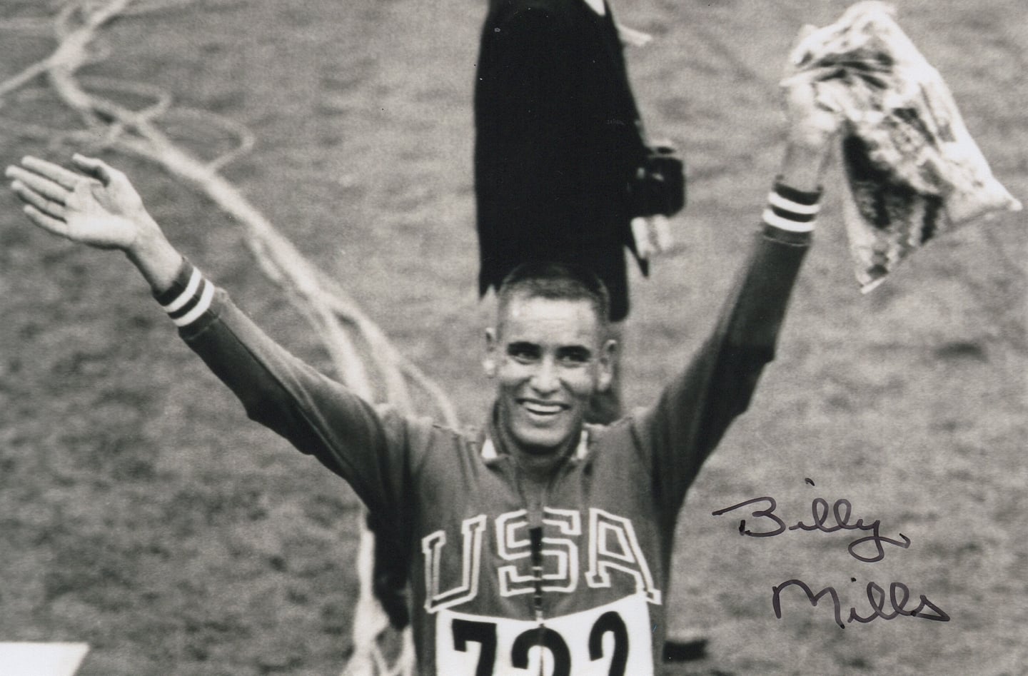 Billy Mills Signed 4x6 Photo Olympics Gold Medal Track & Field 1