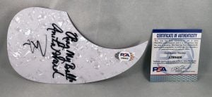 Anita Ward Signed Acoustic PickGuard PSA/DNA