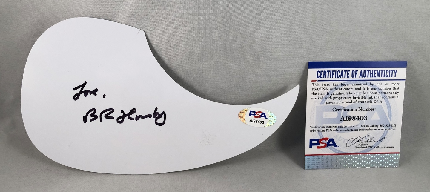 Bruce Hornsby Signed Acoustic PickGuard PSA/DNA Grateful Dead Ambrosia