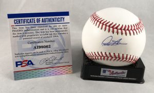Deivi Garcia Signed Baseball PSA/DNA New York Yankees 2