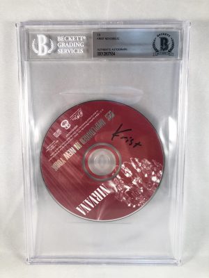 Krist Novoselic Signed CD Beckett BAS Nirvana 1