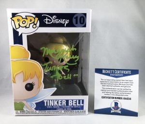 Margaret Kerry Signed Funko Pop Tinkerbell Beckett BAS