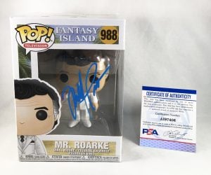 Michael Pena Signed Funko Pop Mr Roarke Fantasy Island PSA/DNA