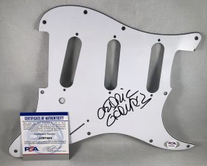 Cedric Gervais Signed Electric PickGuard PSA/DNA