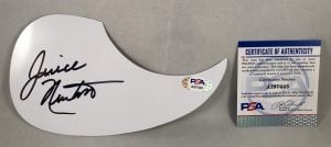 Juice Newton Autographed Acoustic PickGuard PSA/DNA