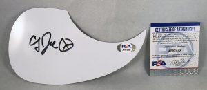 Country Joe McDonald Autographed Acoustic PickGuard PSA/DNA