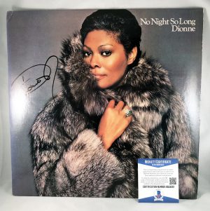 Dionne Warwick Signed Vinyl LP Album Beckett BAS 1
