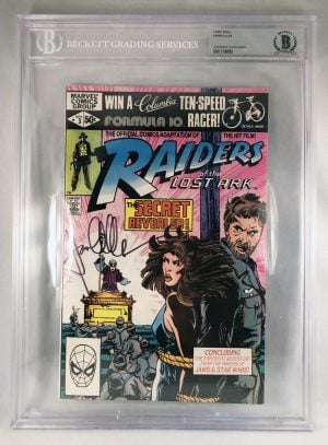 Karen Allen Signed Comic Book Beckett BAS Raiders of the Lost Ark