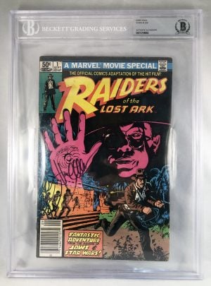 Karen Allen Signed Comic Book Beckett BAS 2 Raiders of the Lost Ark