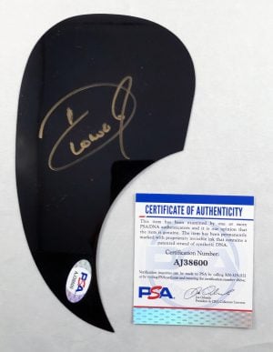 Dionne Warwick Signed Acoustic Pickguard PSA/DNA 1
