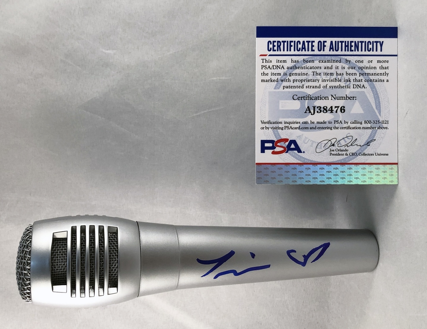 Tinashe Signed Microphone PSA/DNA