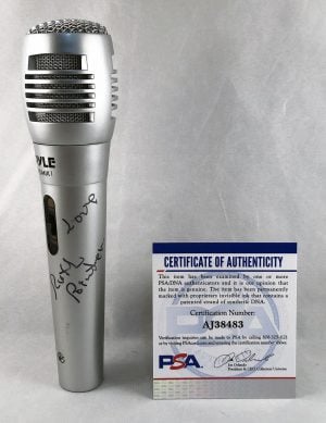 Ruth Pointer Signed Microphone PSA/DNA Pointer Sisters
