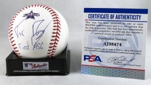 Miami Marlins Trevor Rogers Signed 2021 All Star Baseball PSA/DNA 1