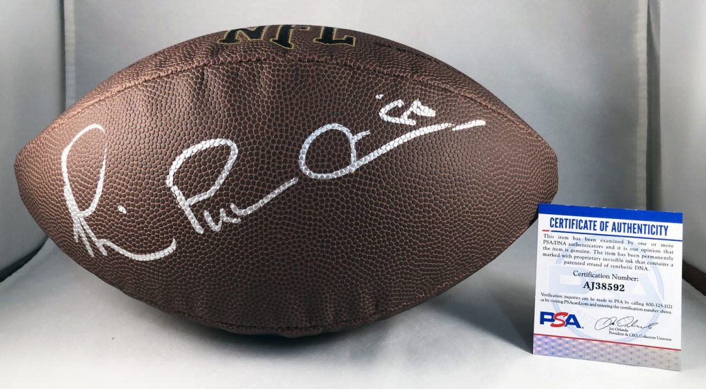 Dallas Cowboys Michael Irvin Signed Full Size NFL Composite Football ...