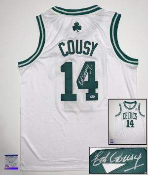 Boston Celtics Bob Cousy Signed Jersey PSA/DNA 3