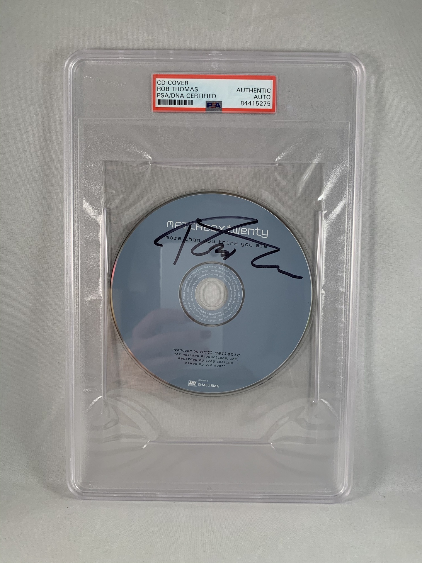 Rob Thomas Signed CD PSA/DNA Matchbox 20