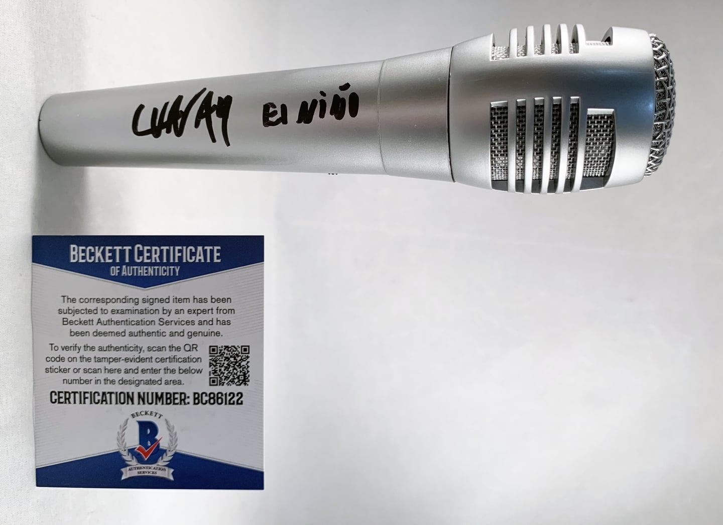Lunay Signed Microphone PSA/DNA