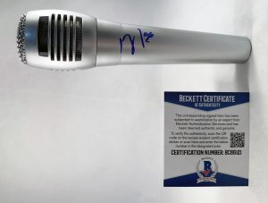 Maren Morris Signed Microphone PSA/DNA