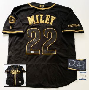 Wade Miley Signed Jersey Beckett BAS