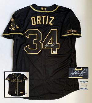 Boston Red Sox David Ortiz Signed Jersey Beckett BAS 1