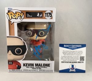 Brian Baumgartner Signed Funko Pop Beckett BAS Kevin Malone The Office 3