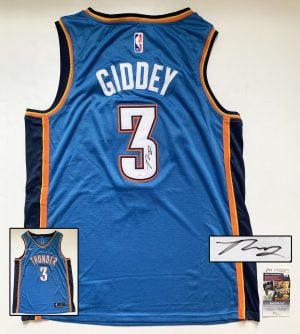 Oklahoma City Thunder Josh Giddey Signed Jersey JSA 2