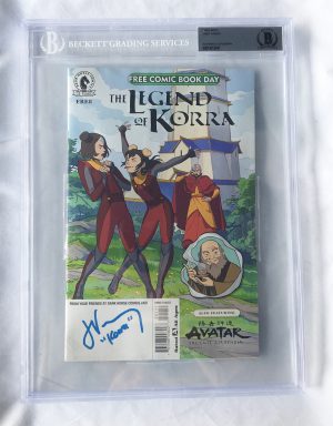 Janet Varney Signed Comic Book Beckett BAS Avatar The Legend of Korra