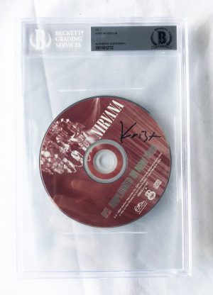 Krist Novoselic Signed CD Beckett BAS Nirvana 6
