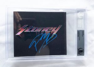 Post Malone Signed CD Stoney Beckett BAS