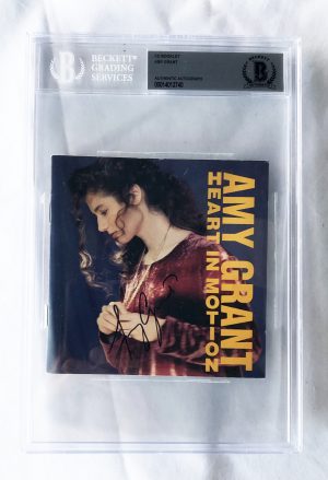 Amy Grant Signed CD Cover Beckett BAS