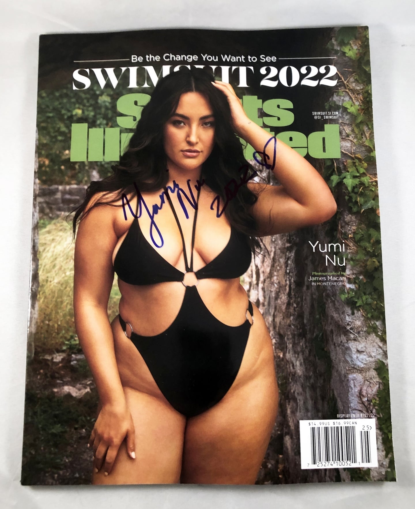 Yumi Nu Signed Magazine 2022 SI Swimsuit Issue 2