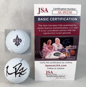 New Orleans Saints Sean Payton Signed Golf Ball JSA 1