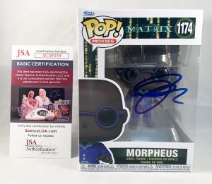 Yahya Abdul-Mateen II Signed Funko Pop Morpheus The Matrix JSA