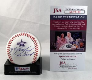 New York Mets Eduardo Escobar Signed 2021 All Star Baseball JSA