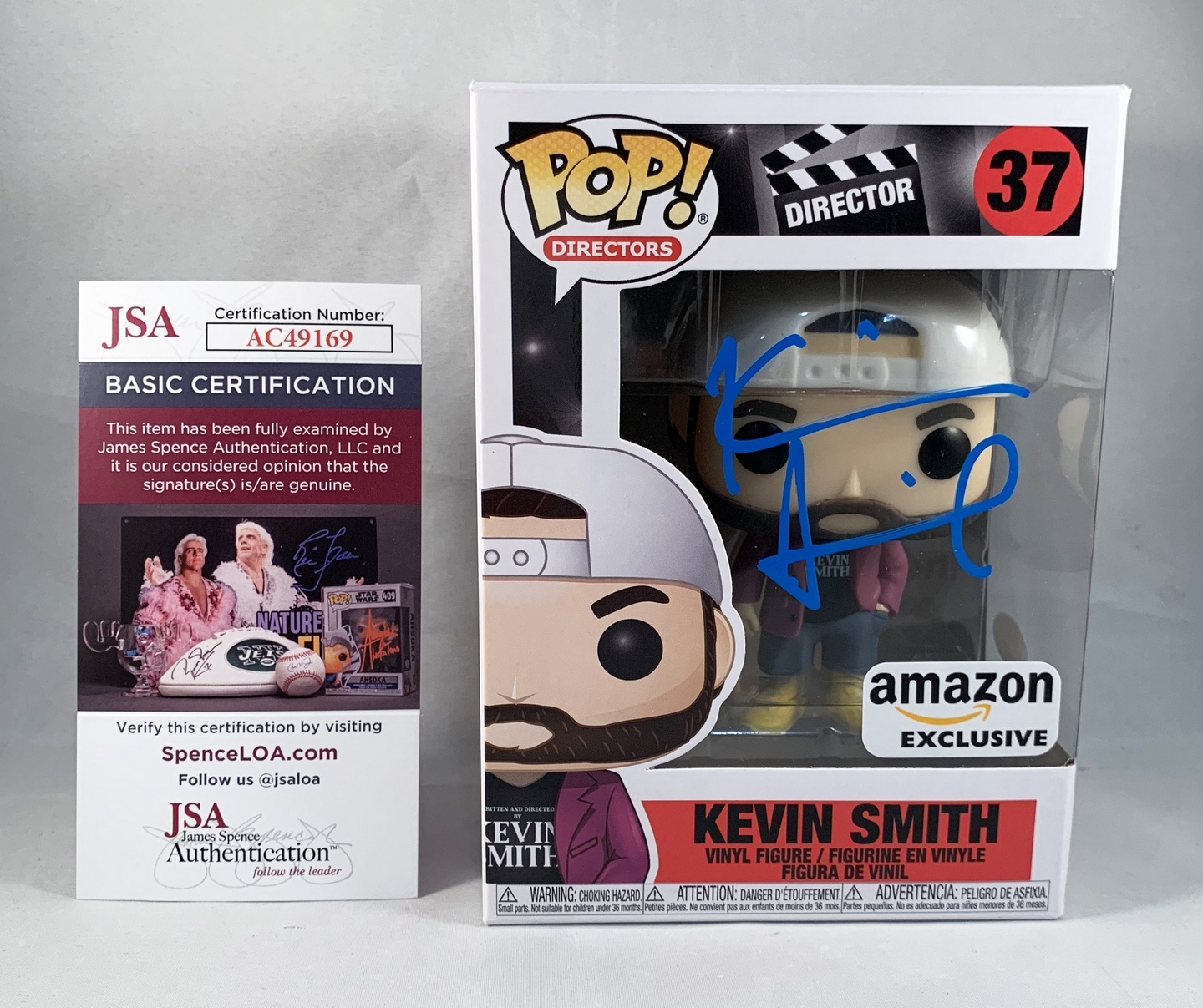 Kevin Smith Signed Funko Director JSA