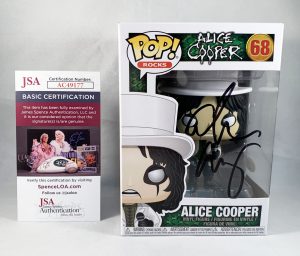 Alice Cooper Signed Funko Pop JSA