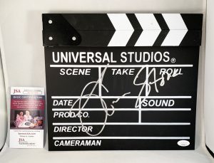 Oliver Stone Signed Directors Clapboard Transformers Optimus Prime JSA