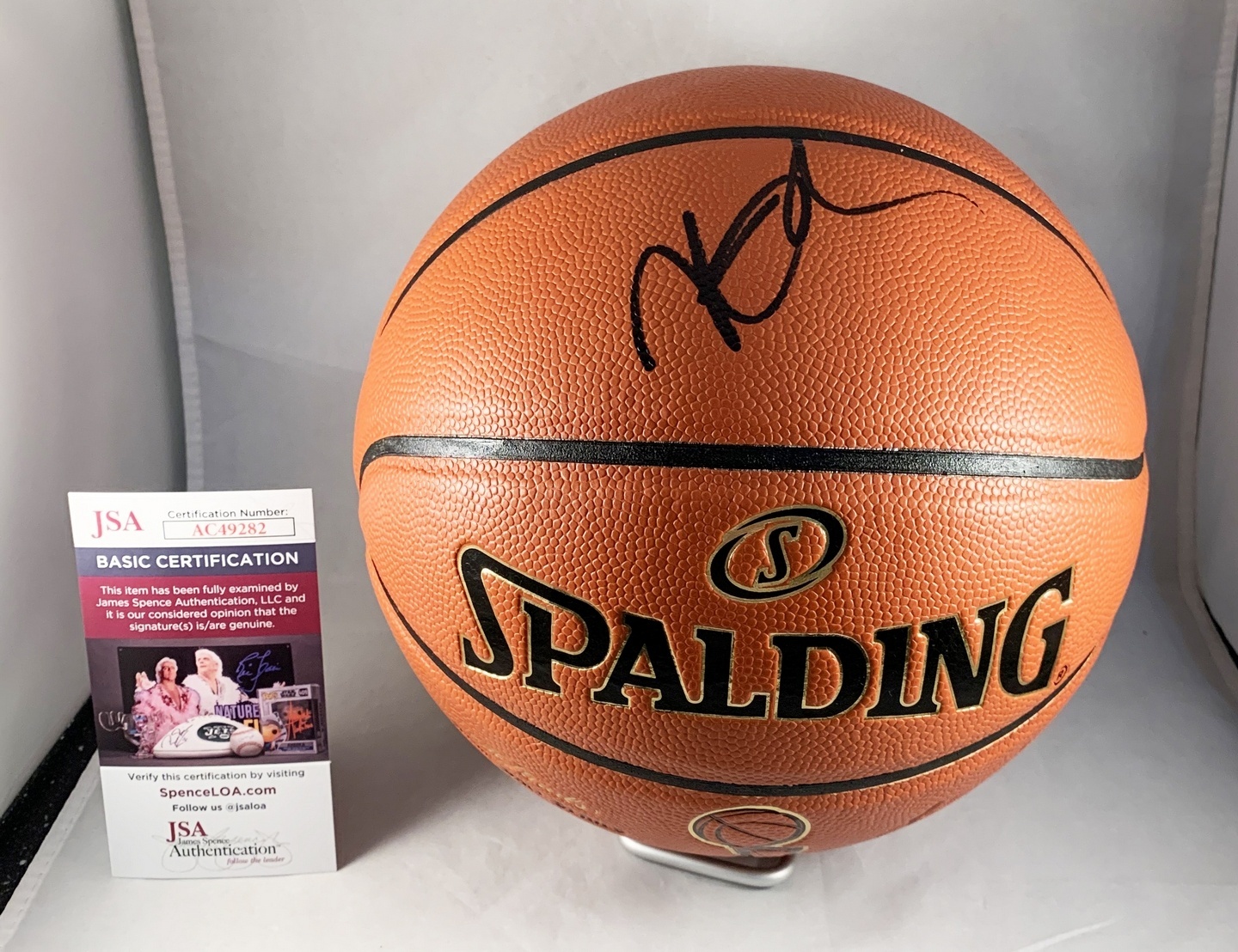 Brooklyn Nets Kevin Durant Signed Basketball JSA NBA Finals Championship Ball