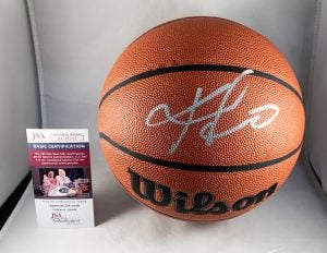 Cleveland Cavaliers Kevin Love Signed Basketball JSA