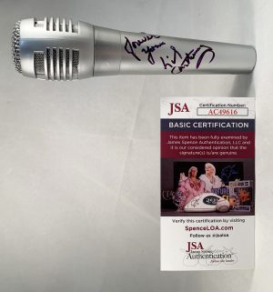 Lil Anthony Signed Microphone JSA