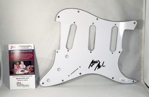 Barry Goudreau Signed Electric PickGuard Boston JSA 1